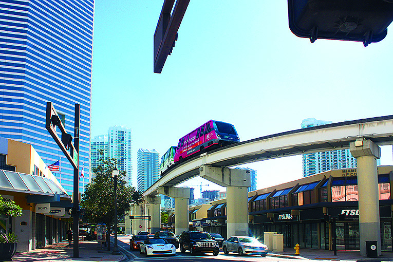 Bild på Metromover i Miami, Florida