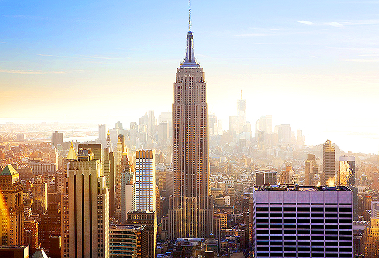 Bild på Empire State Building i New York, USA
