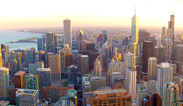 Bild från Chicago i USA