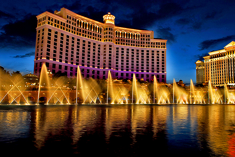 Bild på hotellet Bellagio i Las Vegas