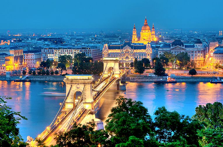 Bild från Budapest i Ungern