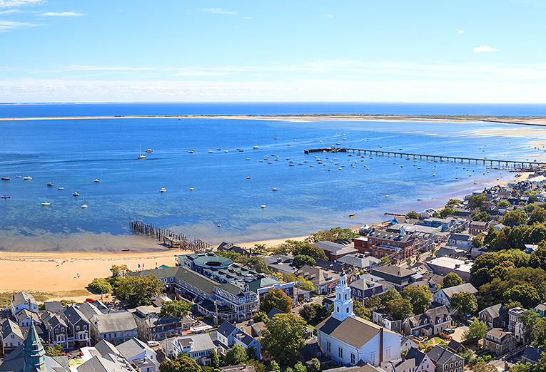 Bild från Provincetown på Cape Cod i USA