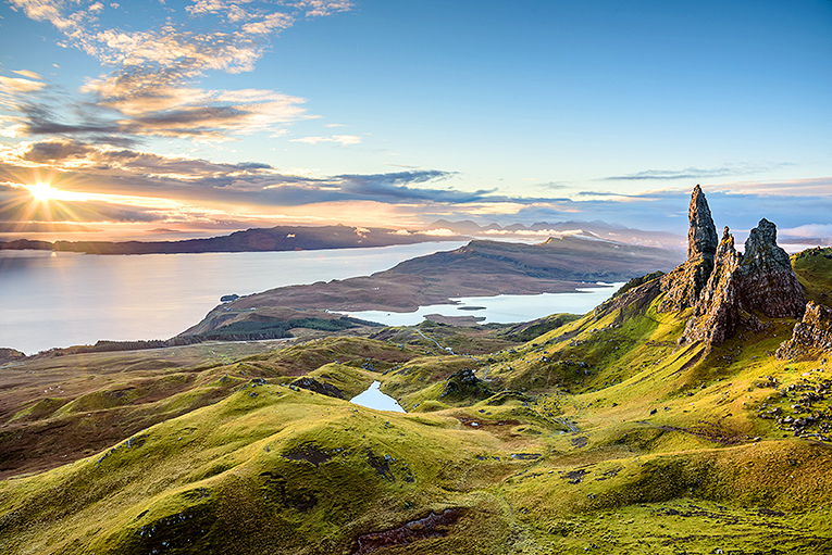 Bild från Isle of Skye i Skottland