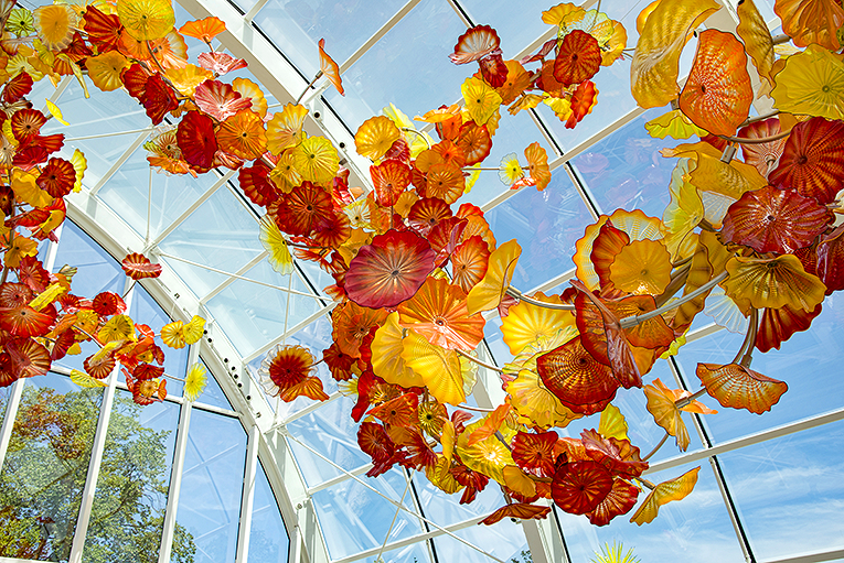 Bild från Chihuly Glass and Gardens i Seattle