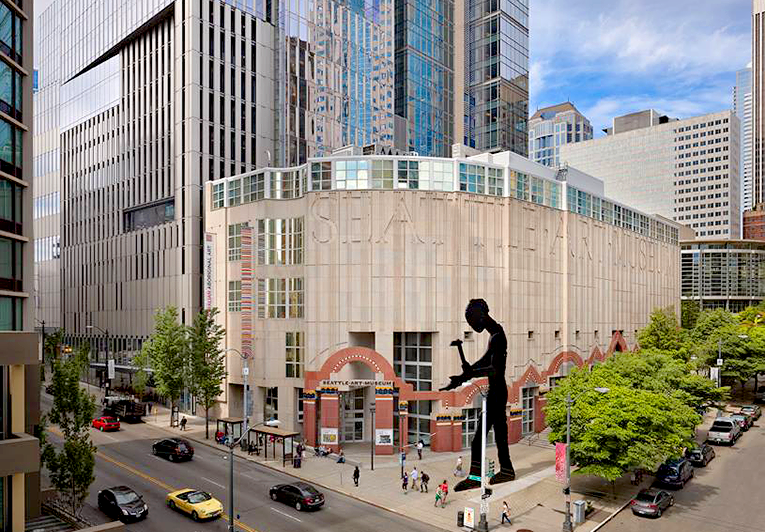 Bild på Seattle Art Museum i USA