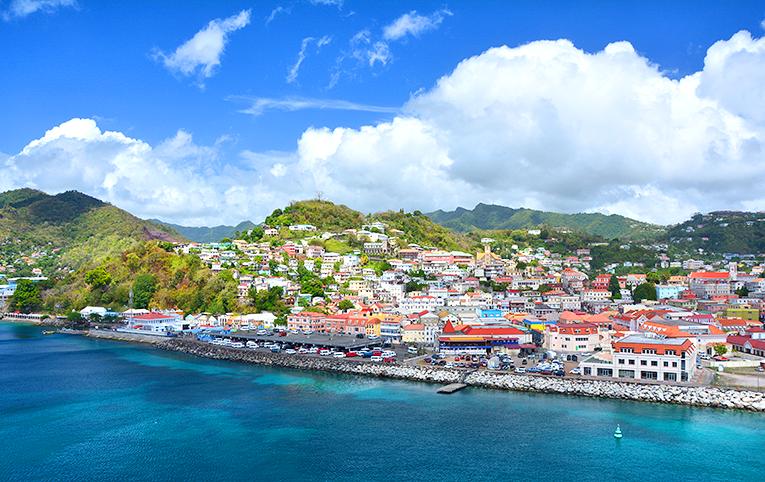 Bild från St George på Grenada