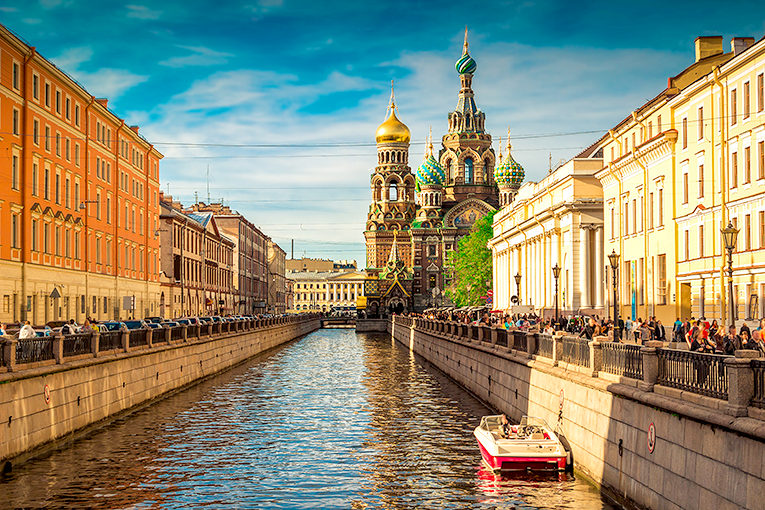Bild från Sankt Petersburg i Ryssland