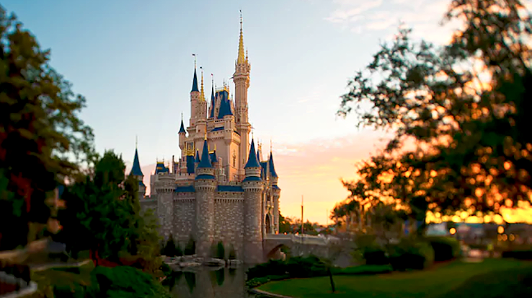 Bild från Walt Disney World's Magic Kingdom i Florida, USA