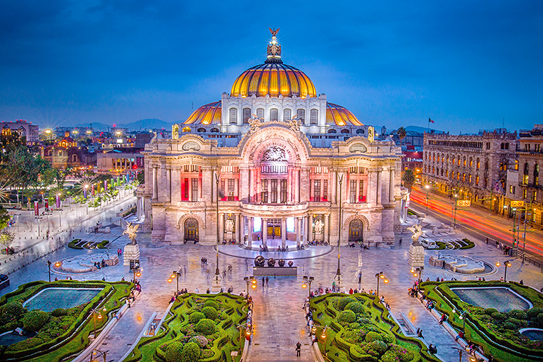 Bild på Palacio de Bellas Artes i Mexico City, Mexiko
