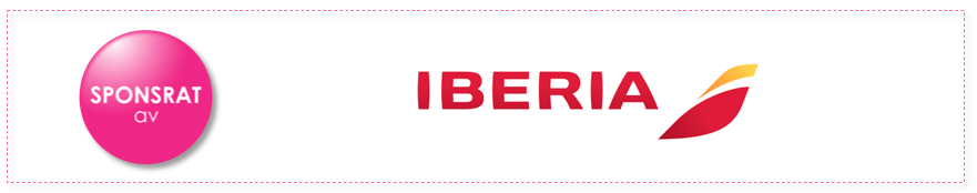 Bild på sponsring med Iberia