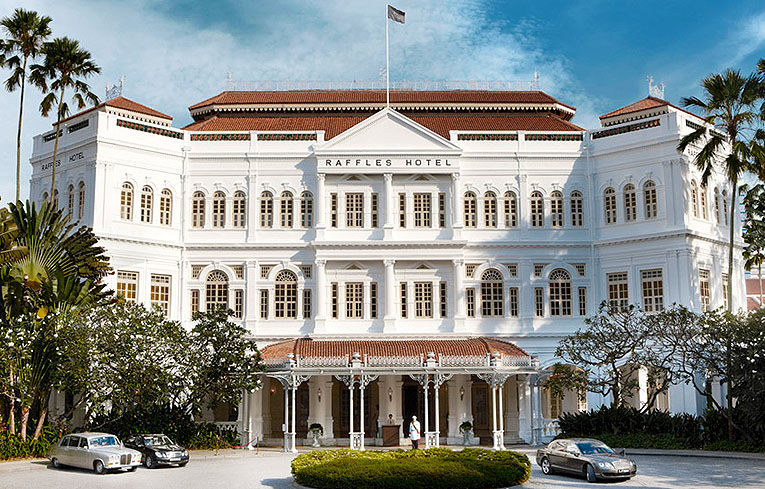 Bild på Raffles Hotel i Singapore