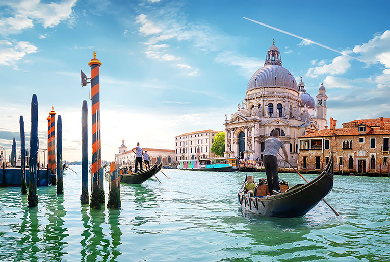 Bild på Canal Grande i Venedig