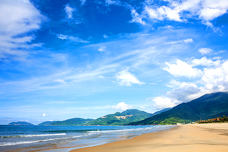 Lang Co beach, Hue province, Viet Nam. Lang Co is an attractive