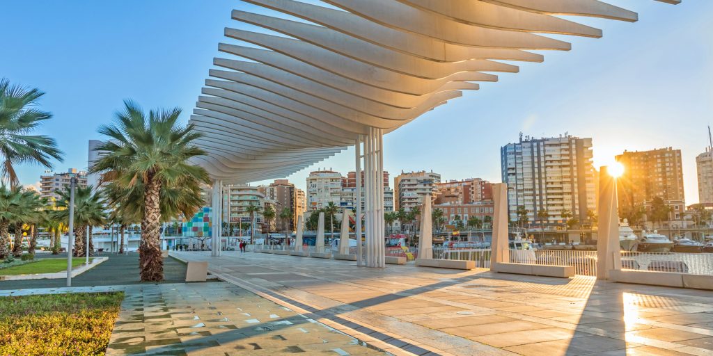 Málaga - de moderne haven