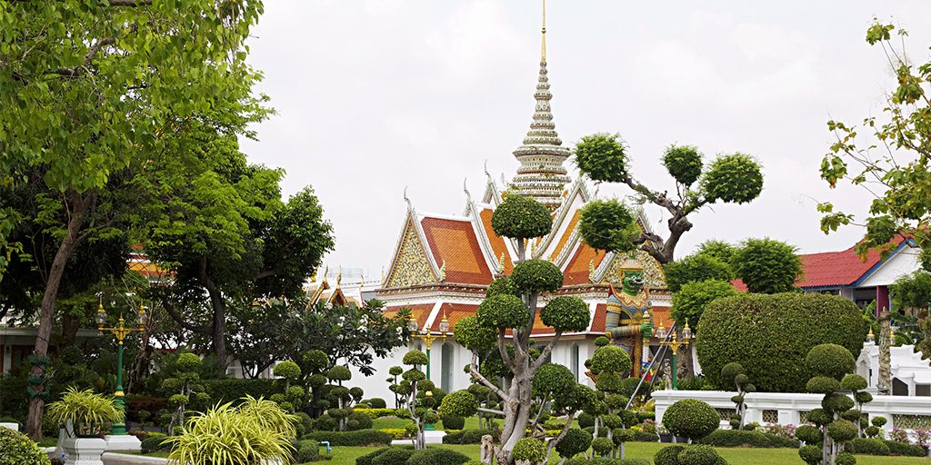 De Wat Arun tempel in Bangkok 