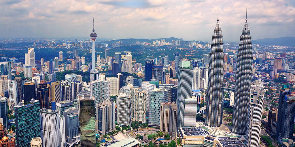 Kuala Lumpur de hoofdstad van Maleisië