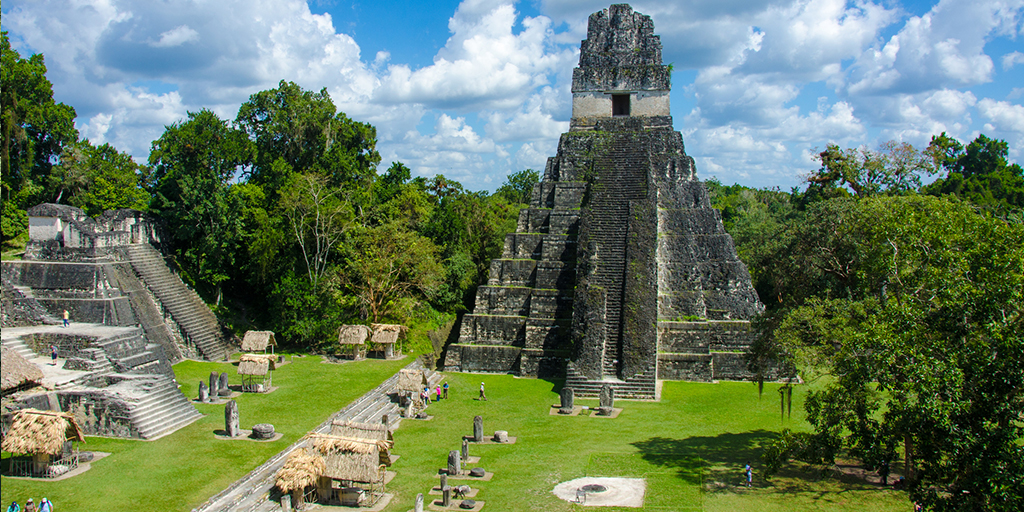 Guatemala, Tikal, Mayaruines